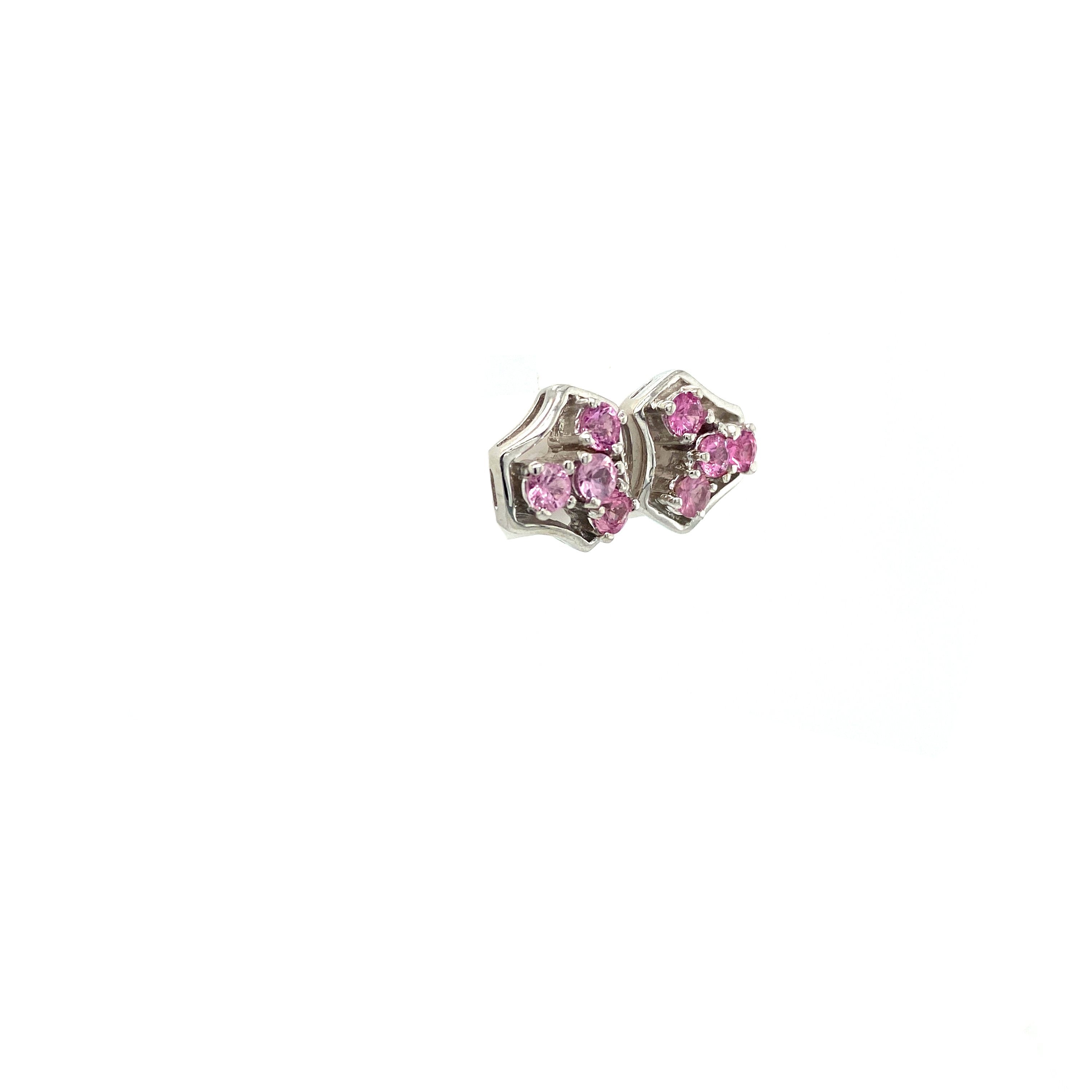 Multi Sapphire Earring in .925 Sterling Silver - KST 52500