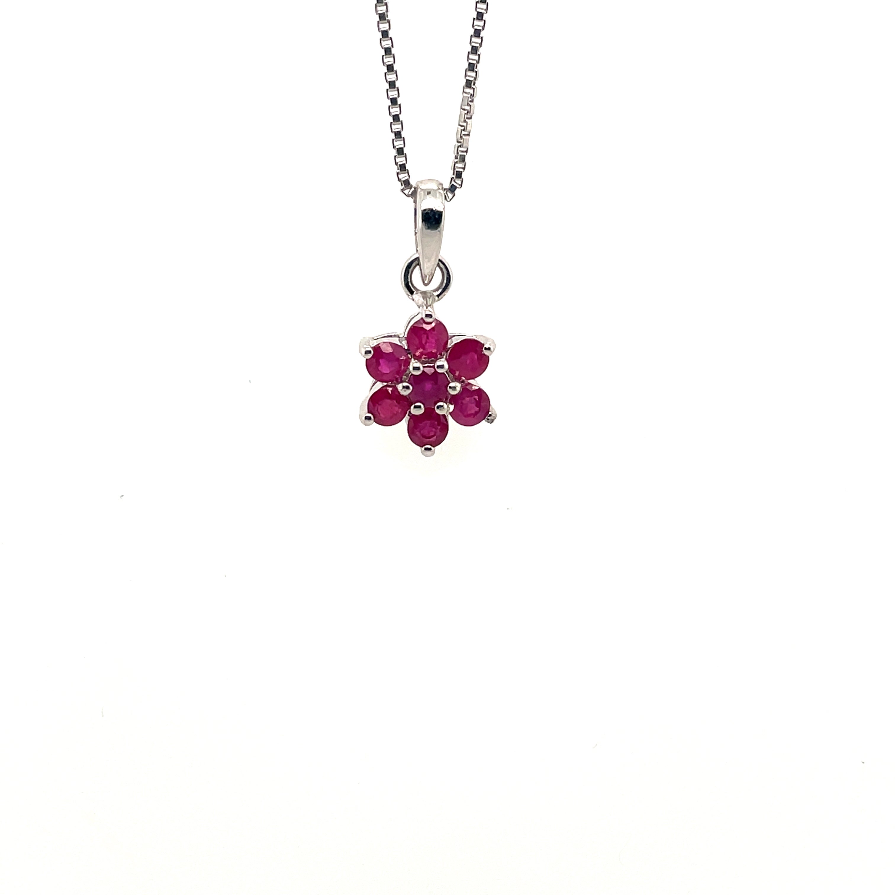 Sapphire Pendant  in .925 Sterling Silver - KSP 33860